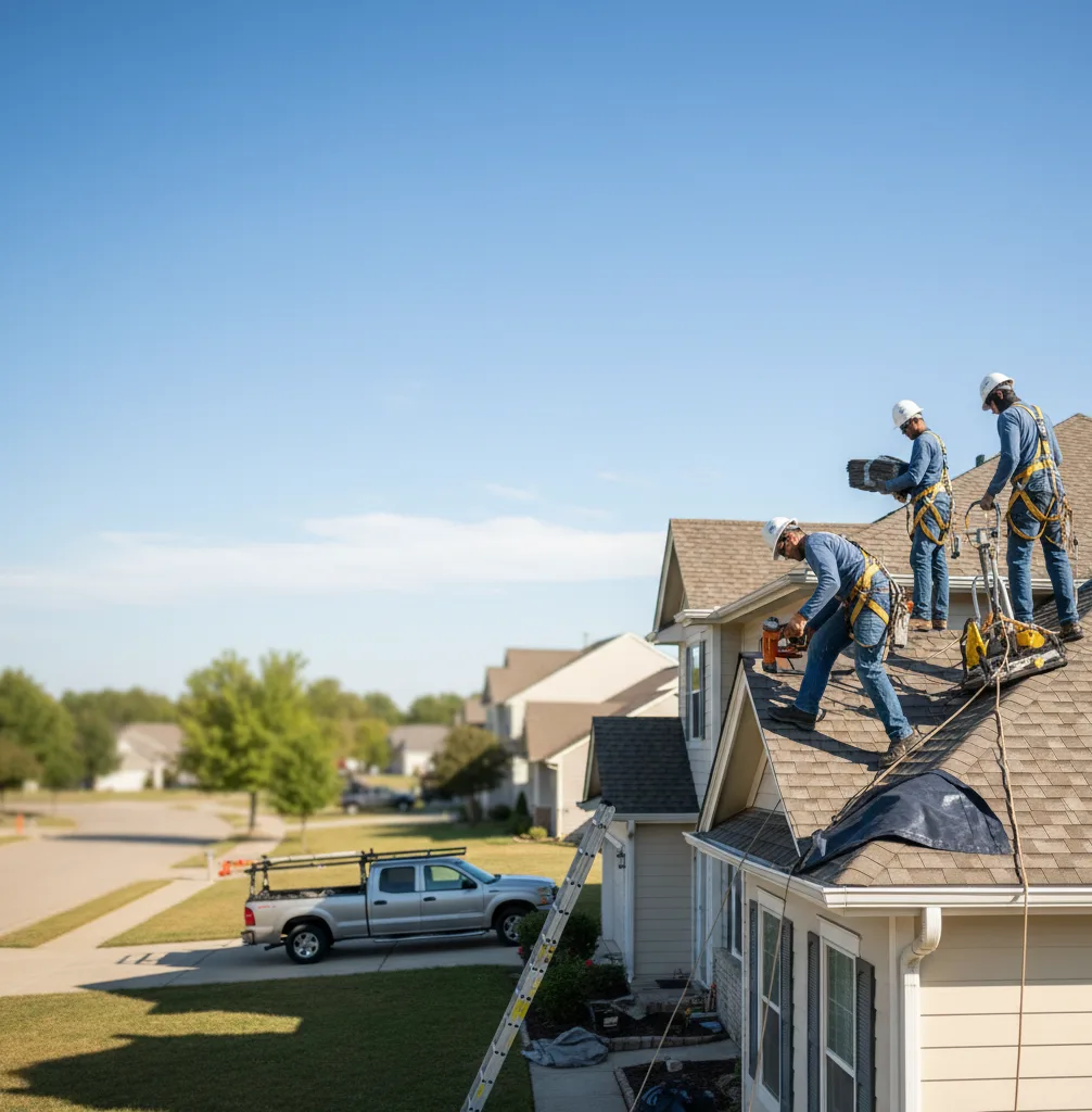 Emergency Roof Repair in Hanna City, IL